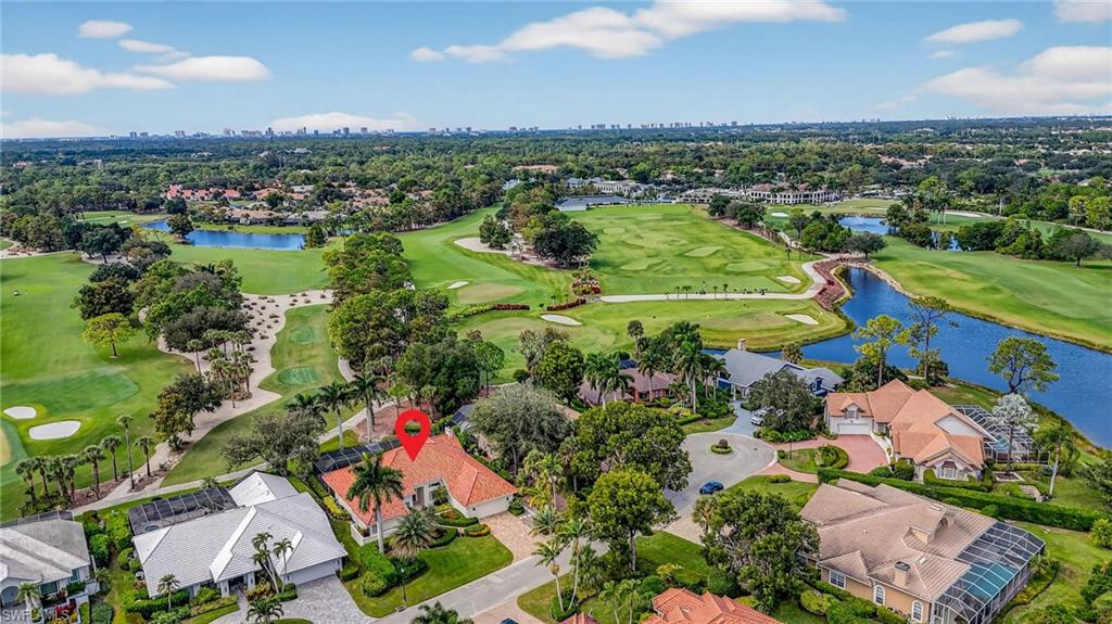 6 Bramblewood Point Naples, FL 34105 - Photo 3 of 47 an aerial view of residential houses with outdoor space and trees