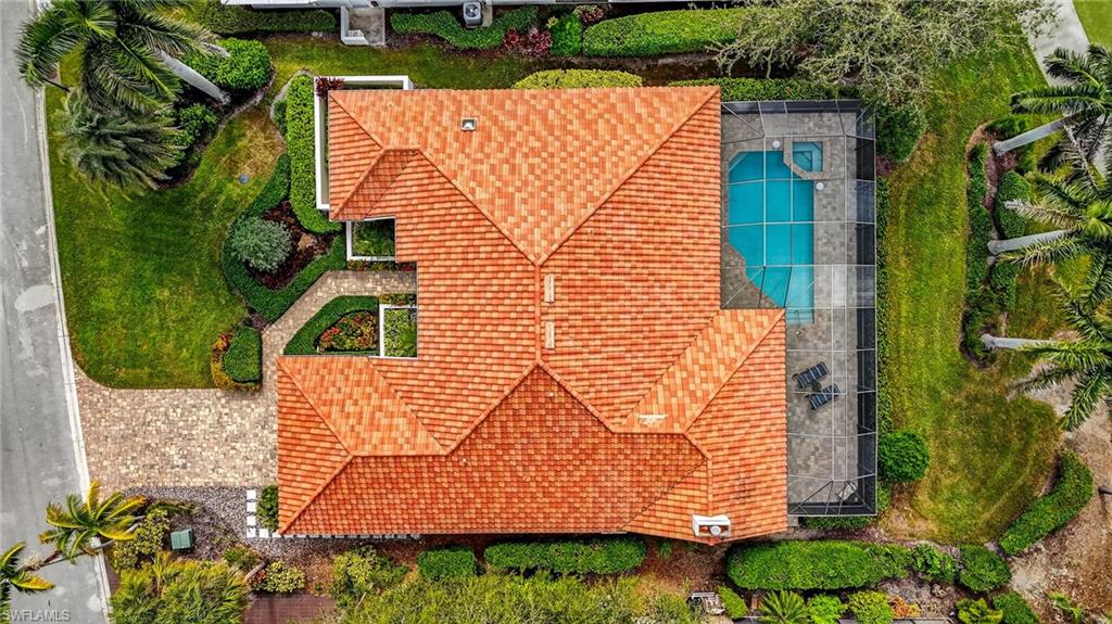 6 Bramblewood Point Naples, FL 34105 - Photo 37 of 47 an aerial view of a house