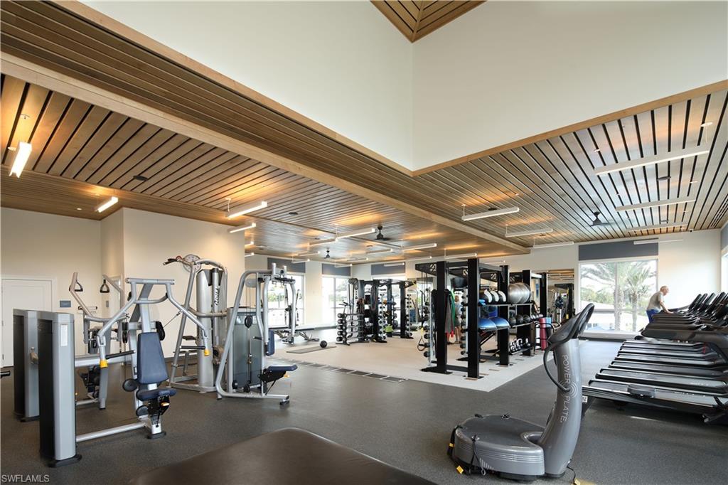 6 Bramblewood Point Naples, FL 34105 - Photo 43 of 47 a view of a room with gym equipment