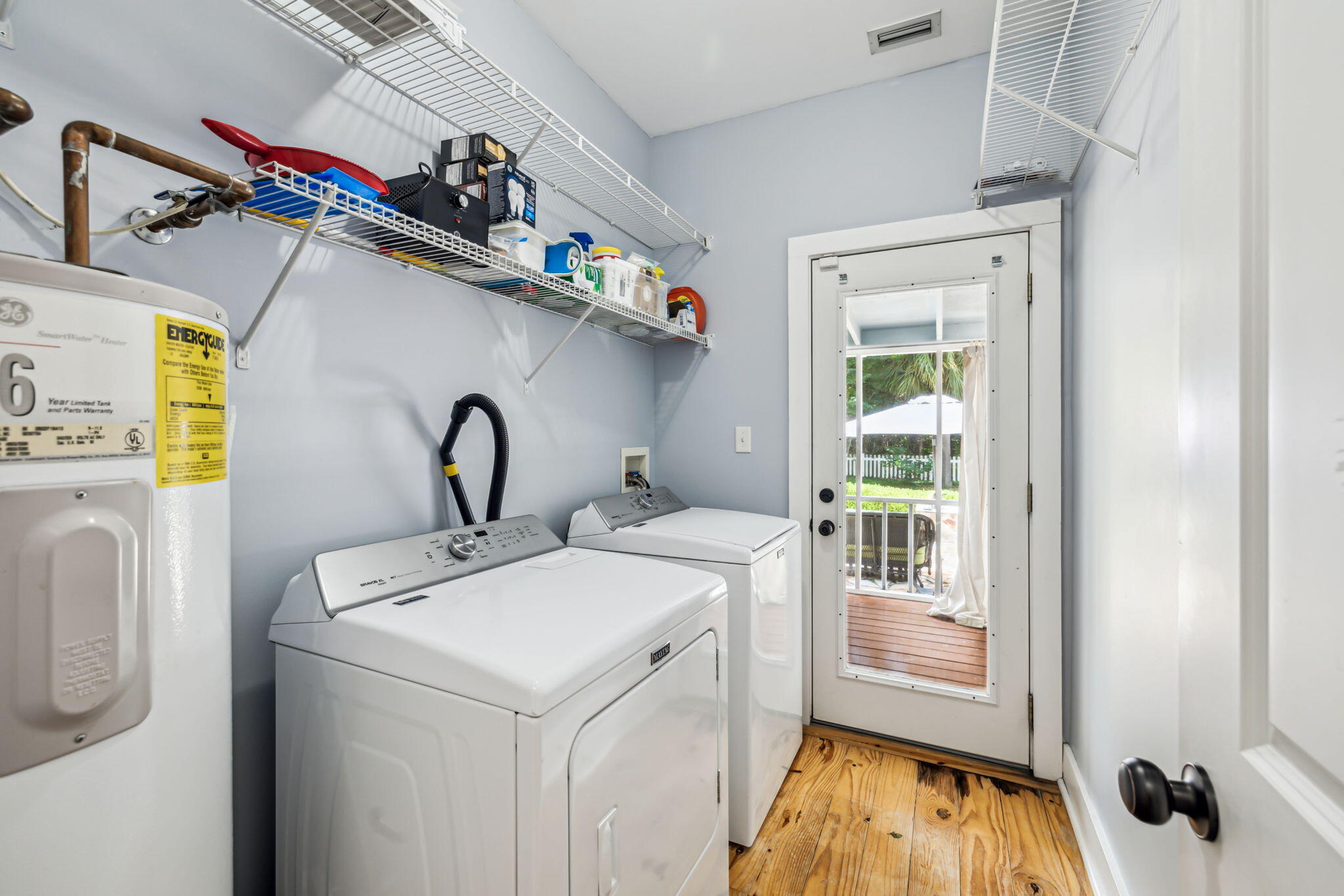 214 Chrysler Avenue Santa Rosa Beach, FL 32459 - Photo 19 of 53 a utility room with dryer and washer