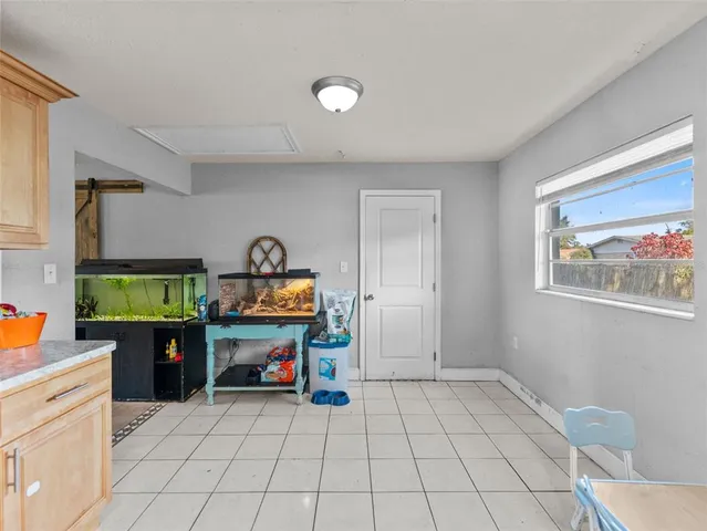 a view of utility room and utility room