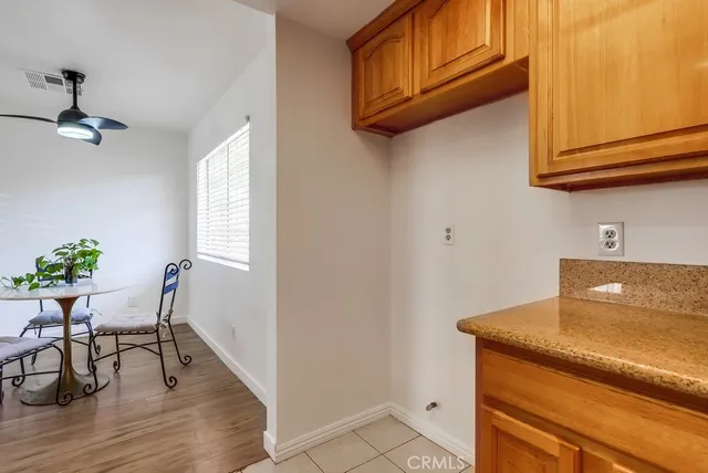 a view of a rack on the wall