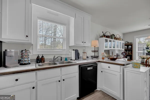 a view of room with furniture and closet