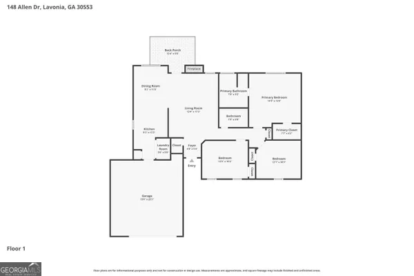 $300,000 | 148 Allen Drive, Lavonia, GA 30553