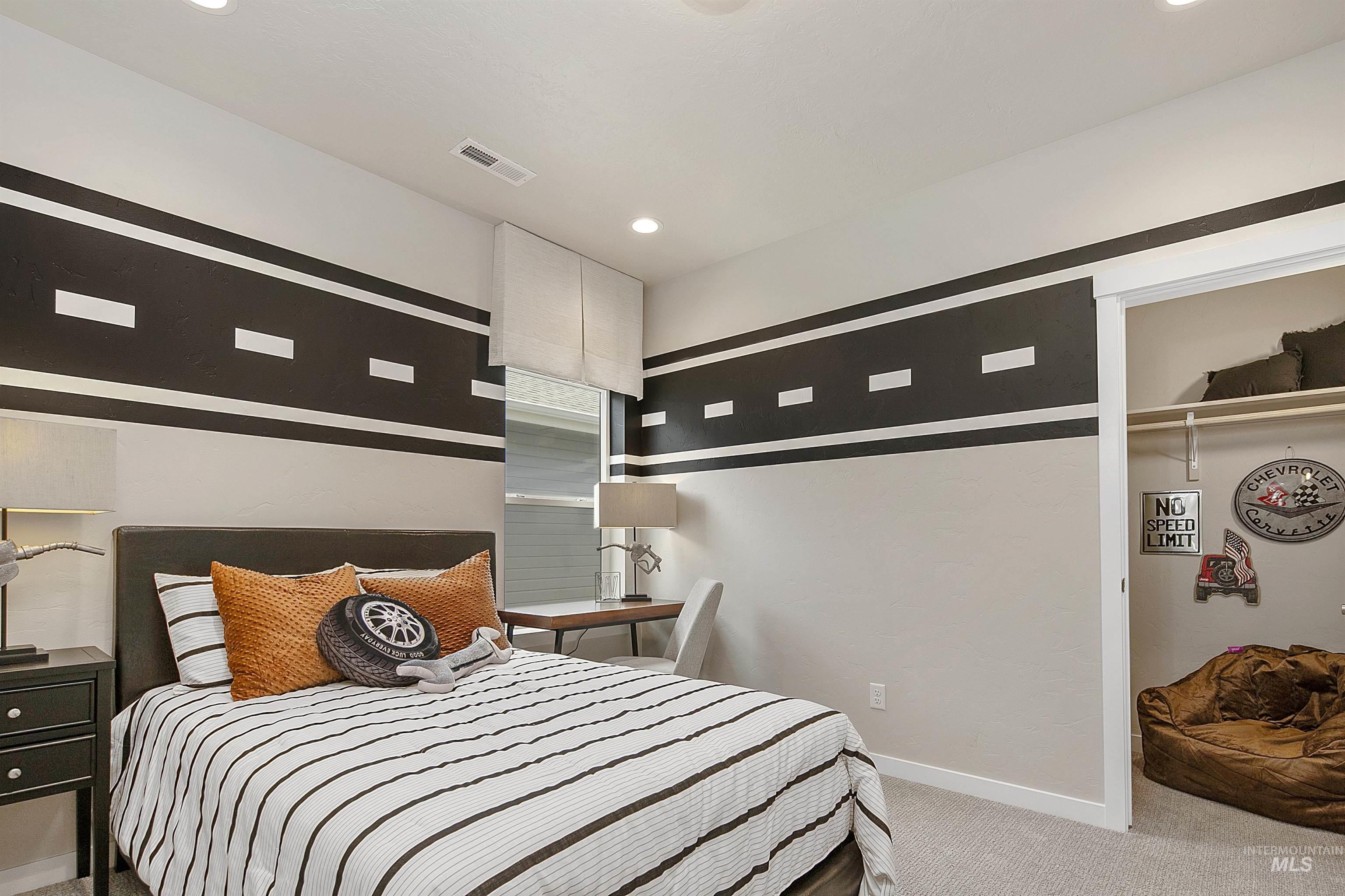 7795 East Meriwether Drive Nampa, ID 83687 - Photo 6 of 10 Bedroom with carpet and recessed lighting