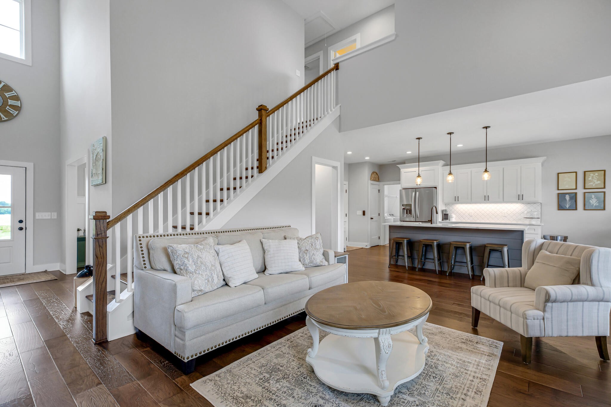 6570 Murfreesboro Road Lebanon, TN 37090 - Photo 12 of 28 a living room with furniture and a fireplace