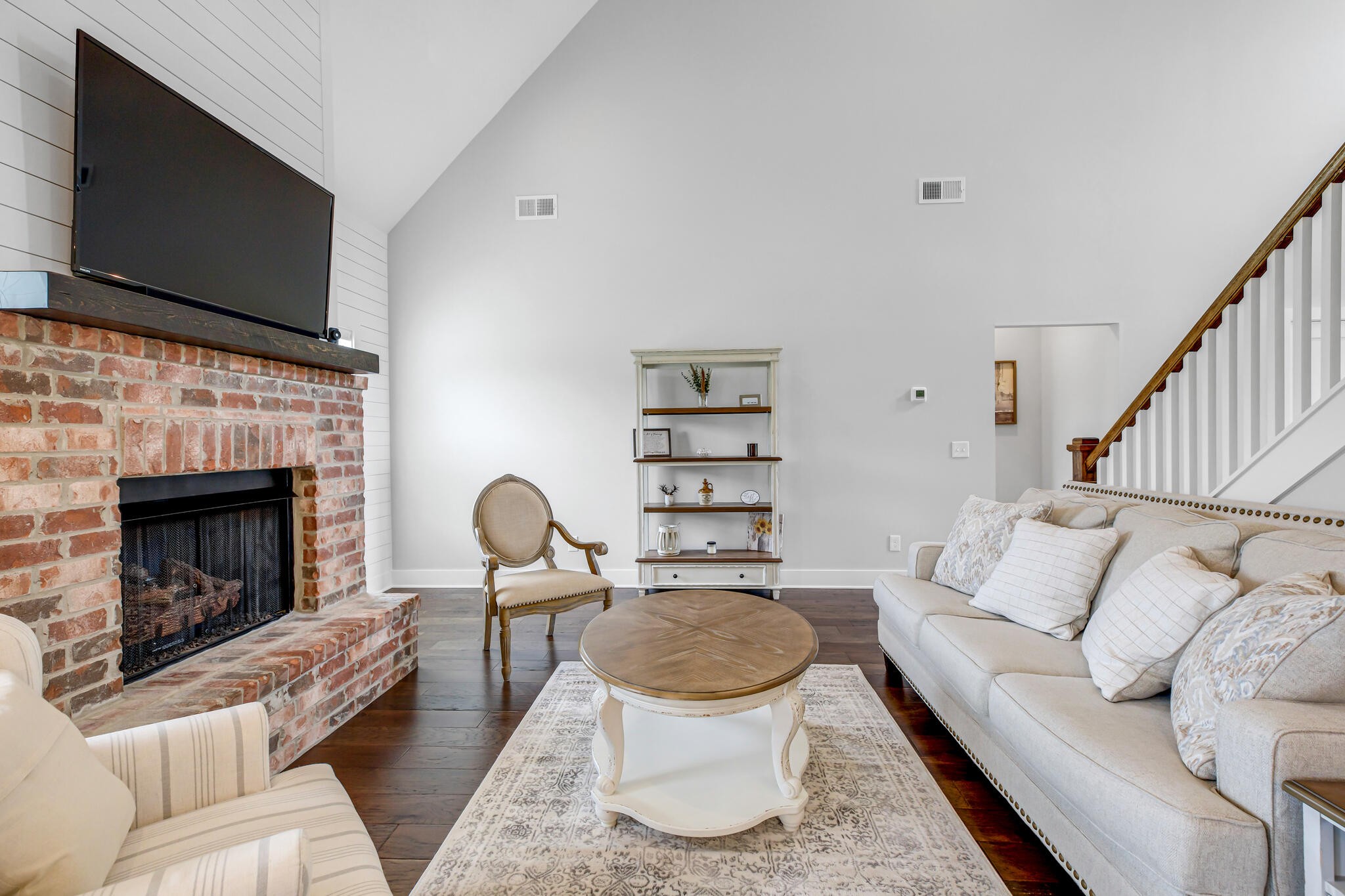 6570 Murfreesboro Road Lebanon, TN 37090 - Photo 14 of 28 a living room with furniture and a fireplace
