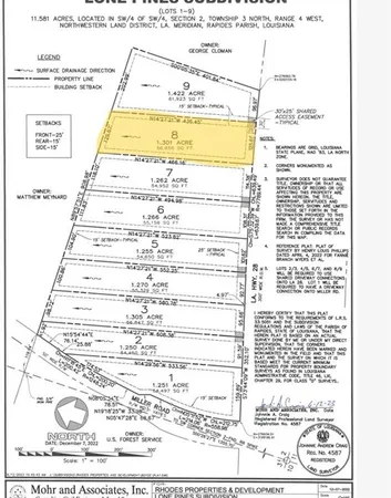 $34,500 | Lot 8-tbd West Highway, Boyce, LA 71409