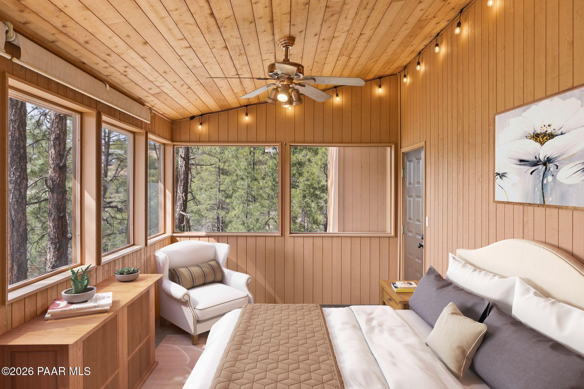35 East Colonels Way Prescott, AZ 86303 - Photo 25 of 70 a living room with furniture and a large window