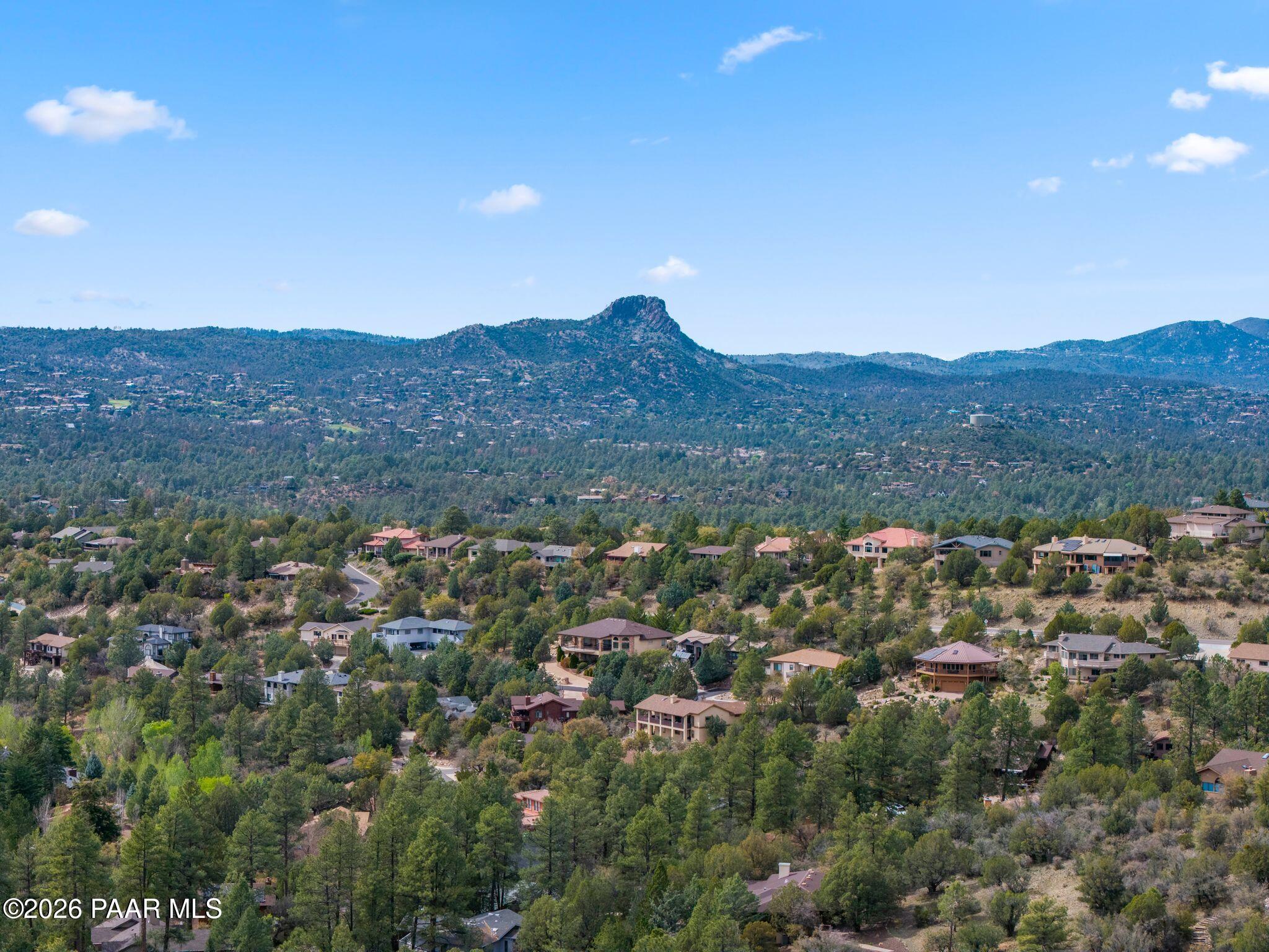 35 East Colonels Way Prescott, AZ 86303 - Photo 65 of 70 an aerial view of residential house and green space