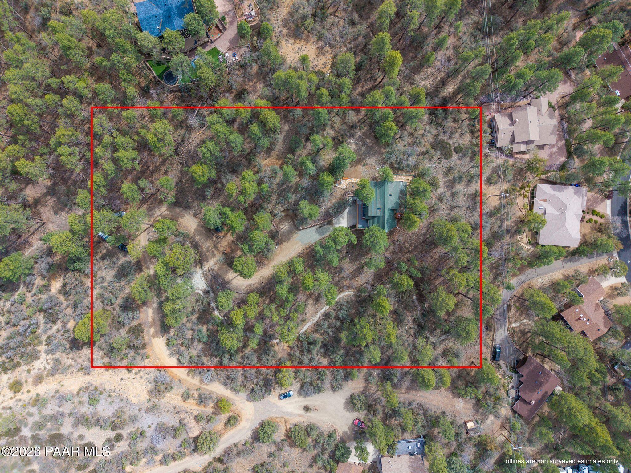 35 East Colonels Way Prescott, AZ 86303 - Photo 69 of 70 408-Aerialsa