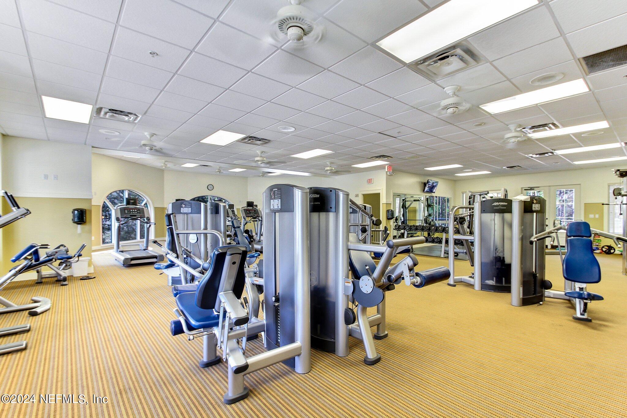 1403 Eagle Crossing Drive Orange Park, FL 32065 - Photo 53 of 71 a view of a room with gym equipment