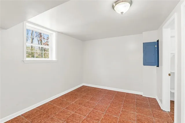 a view of front door