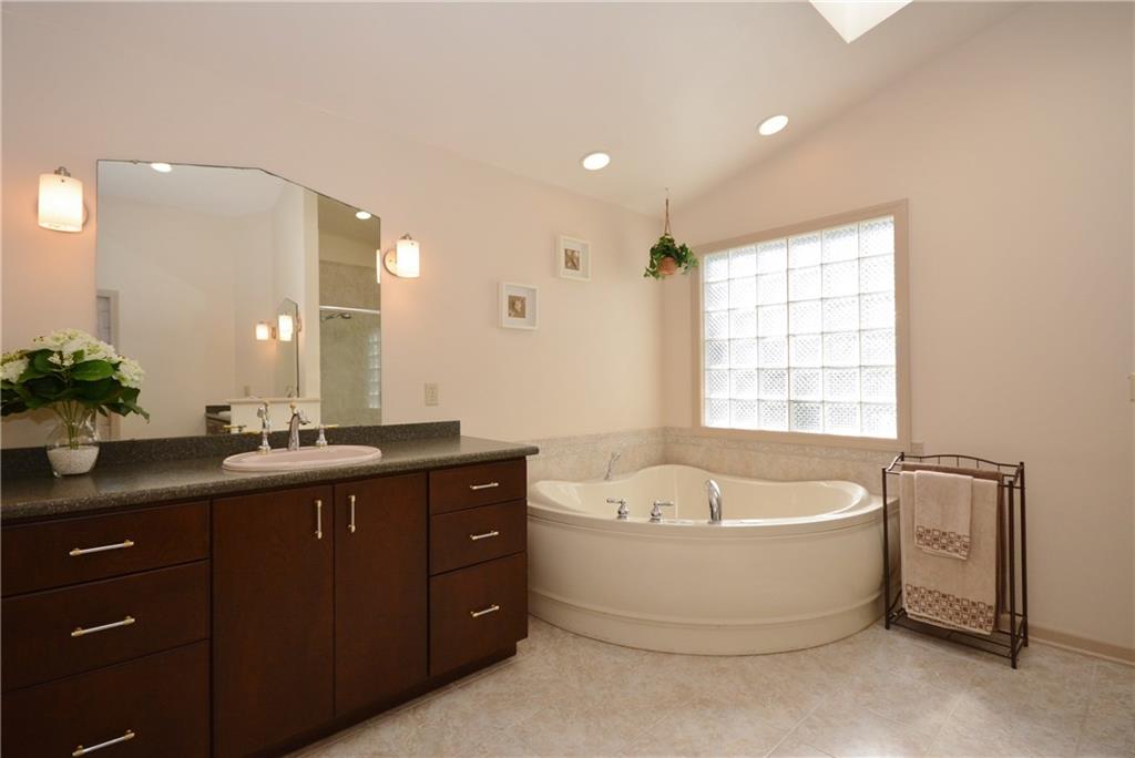 207 Springhouse Lane Pittsburgh, PA 15238 - Photo 14 of 25 Soaking tub in master bathroom.