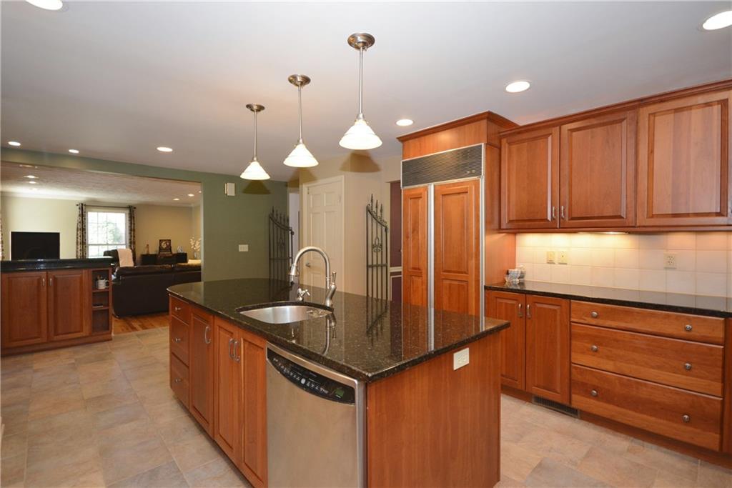 View looking into the family room.  Has nice flow and is great for entertaining.