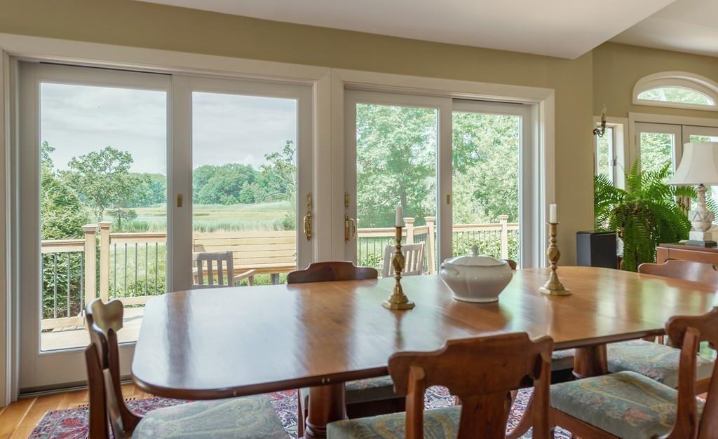 130 Argilla Road Ipswich, MA 01938 - Photo 12 of 42 a view of a dining room with furniture window and outside view