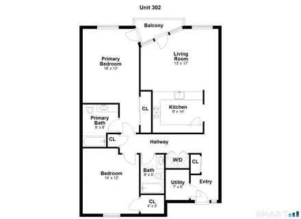 $299,000 | 3250 Fairfield Avenue, Unit 302, Bridgeport, CT 06605