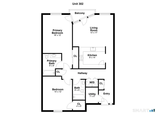 $299,000 | 3250 Fairfield Avenue, Unit 302, Bridgeport, CT 06605