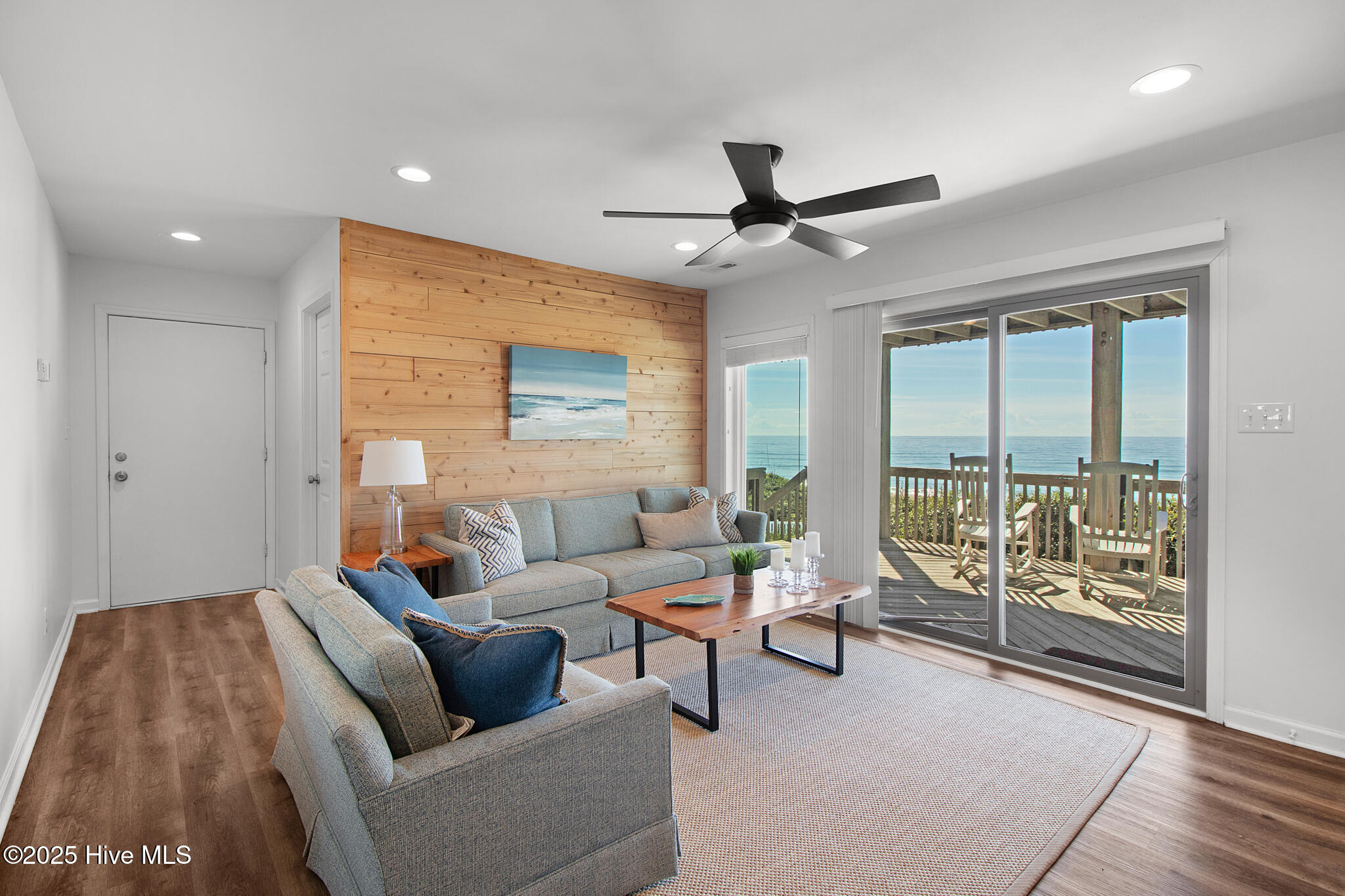 1819 Salter Path Road Indian Beach, NC 28512 - Photo 9 of 68 Ground floor den w/ water views