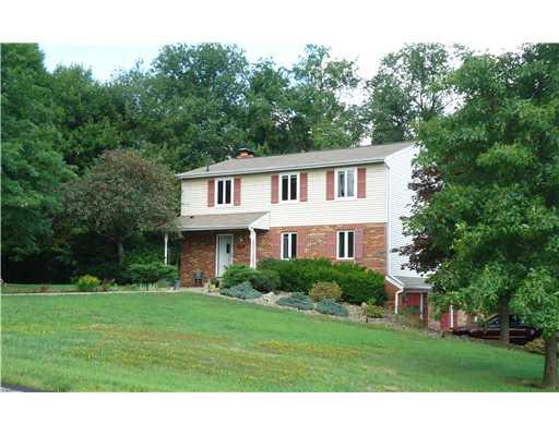 Exterior Front. Beautiful spacious 2 story home just a few miles from Cranberry located in Bradford Park in Economy Boro.