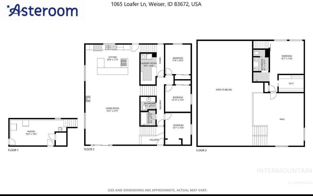1065 Loafer Lane Weiser, ID 83672 - Photo 36 of 36 View of home floor plan