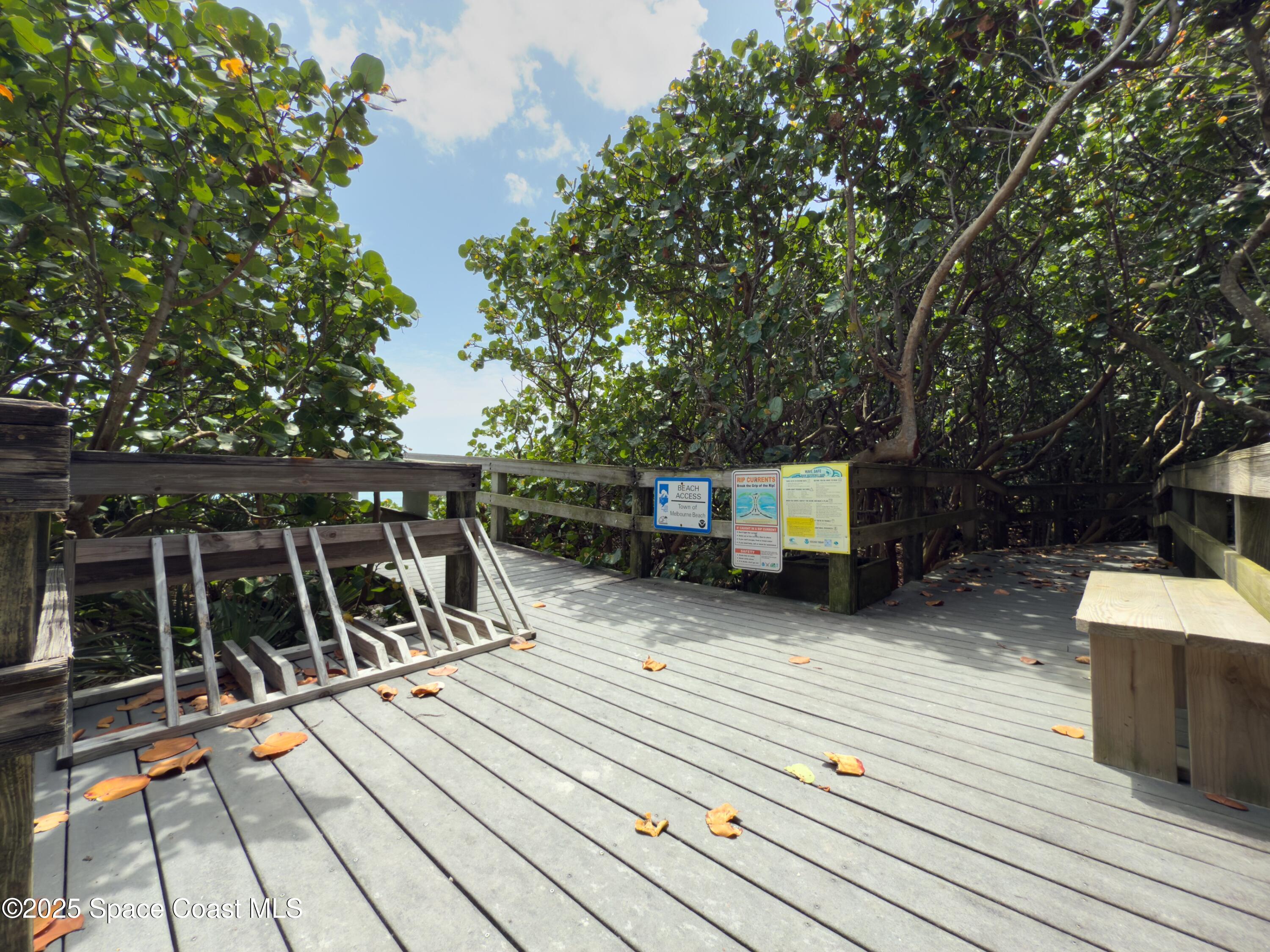 1700 Atlantic Street, Unit 9 Melbourne Beach, FL 32951 - Photo 24 of 30 swimming pool view with a seating space