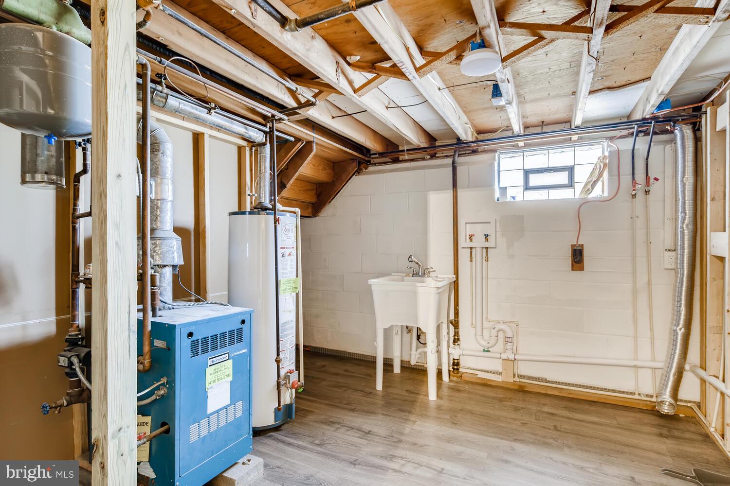 5403 Old Frederick Road Baltimore, MD 21229 - Photo 21 of 27 Storage/Utility area & laundry