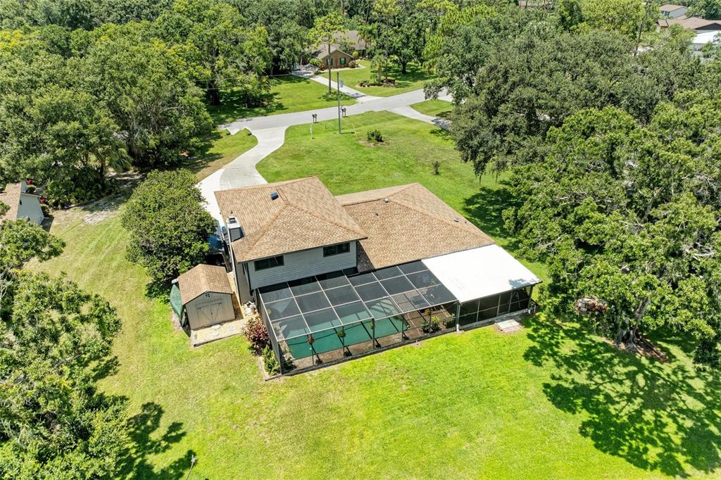 6114 Cypress Circle Bradenton, FL 34202 - Photo 39 of 67 an aerial view of a house with yard swimming pool and outdoor seating