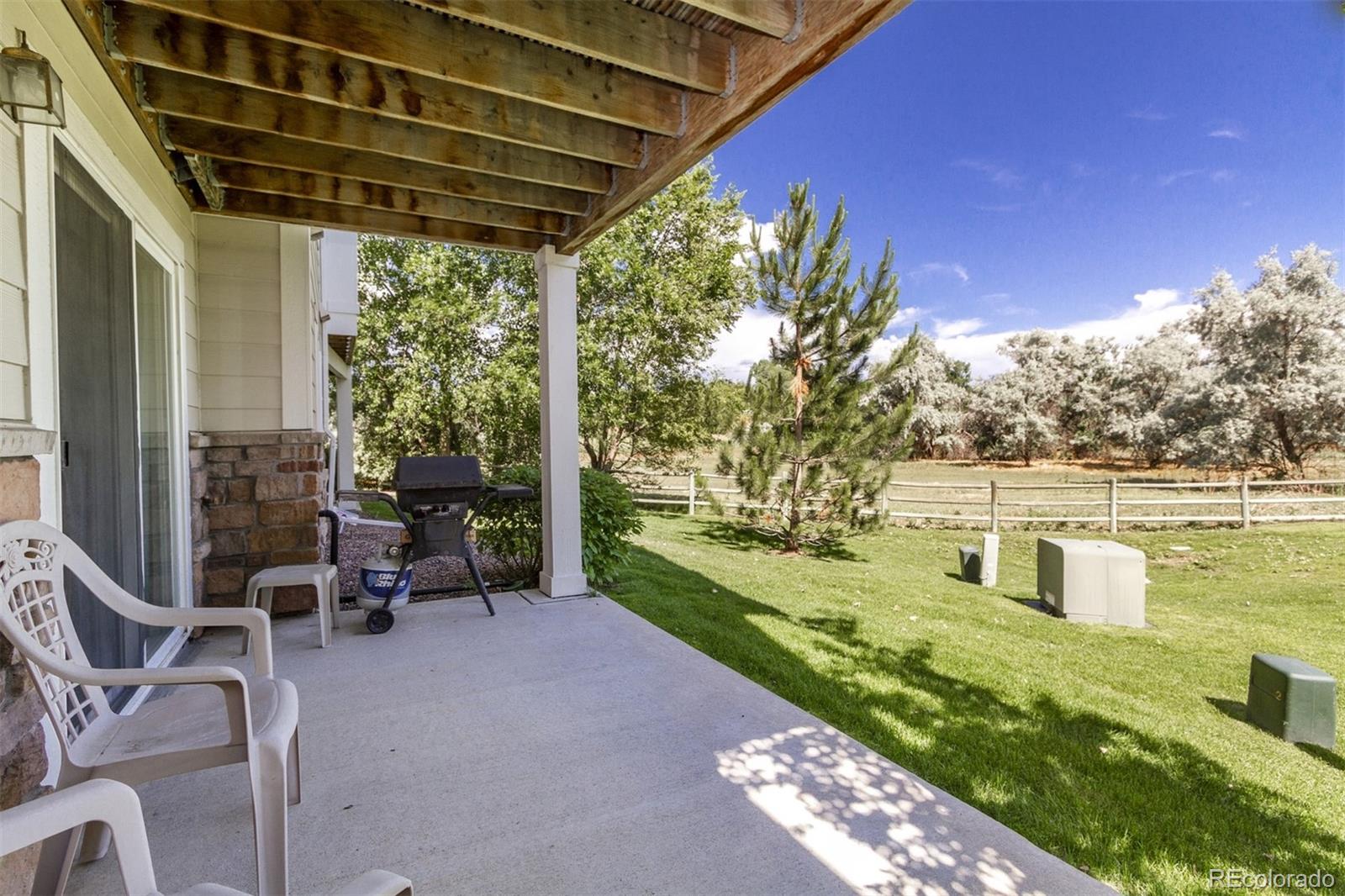 6697 South Reed Way, Unit B Littleton, CO 80123 - Photo 25 of 35 a house view with a sitting space and garden view
