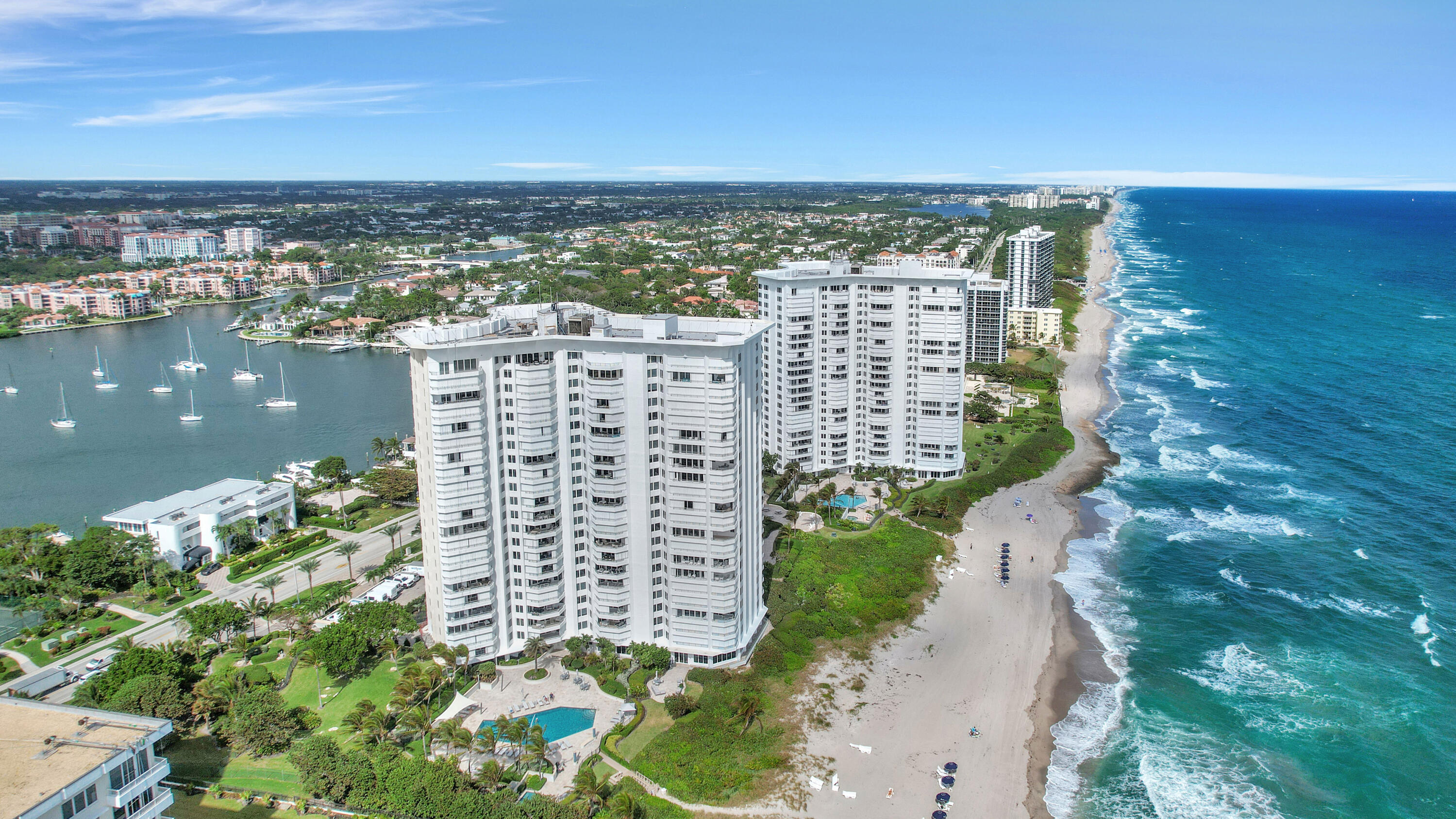 500 South Ocean Boulevard, Unit 303 Boca Raton, FL 33432 - Photo 24 of 46 Aerial View