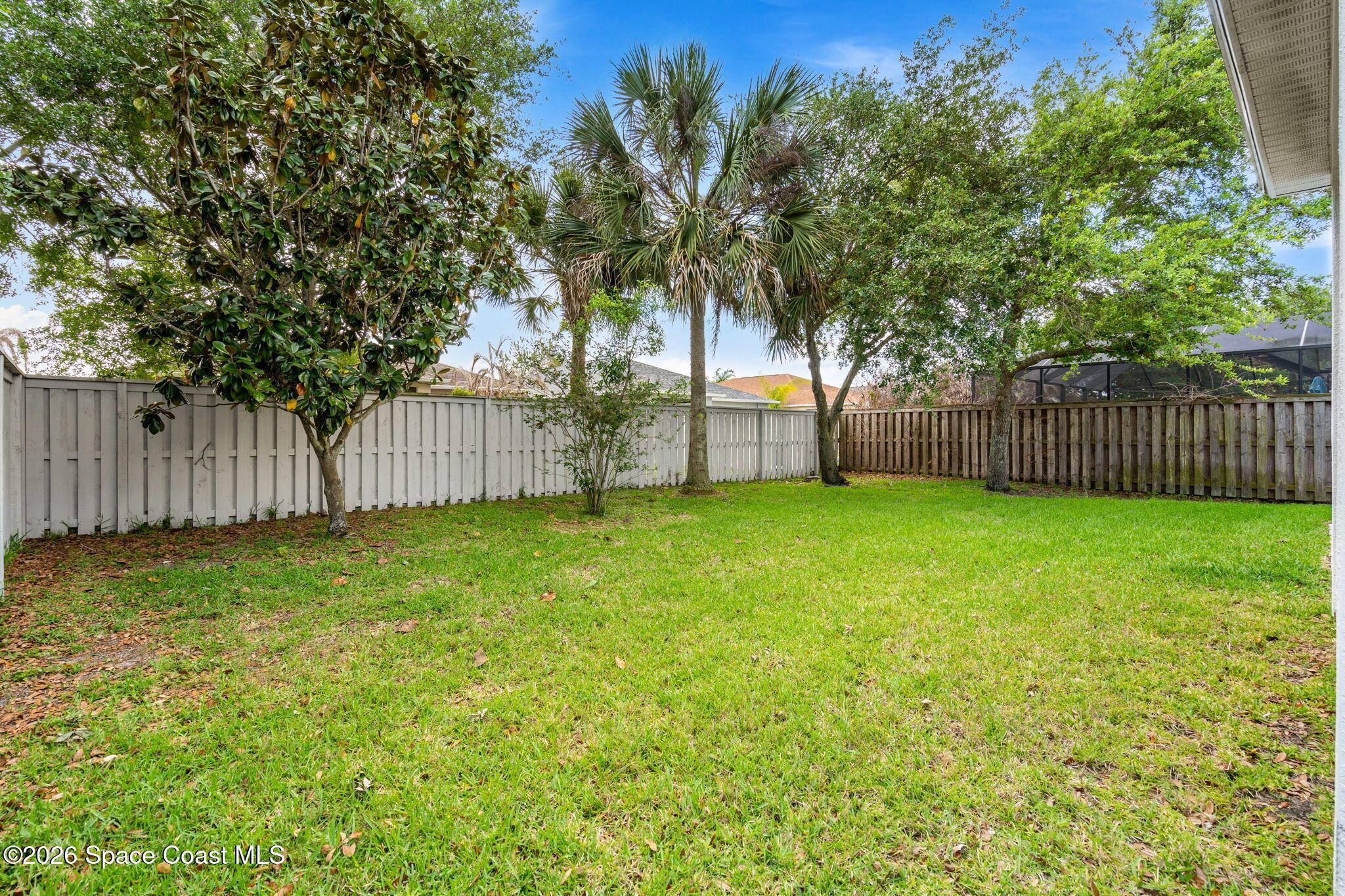 3751 Manitoba Way Rockledge, FL 32955 - Photo 44 of 64 Fenced Backyard