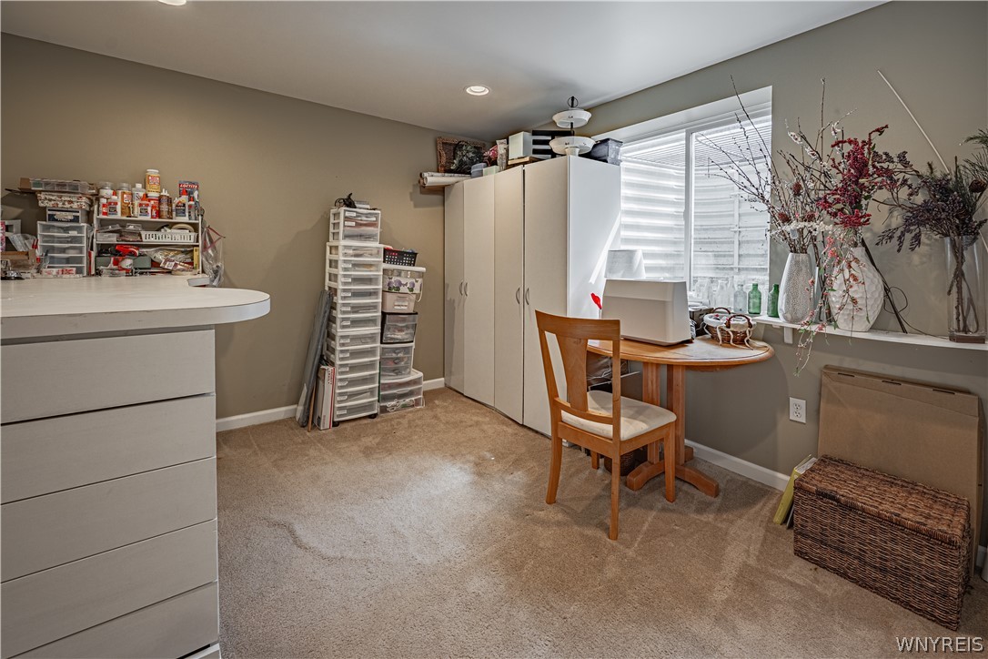 4899 Beach Ridge Road Pendleton, NY 14094 - Photo 34 of 48 Basement Craft Room /BR, Office, Etc - with egress
