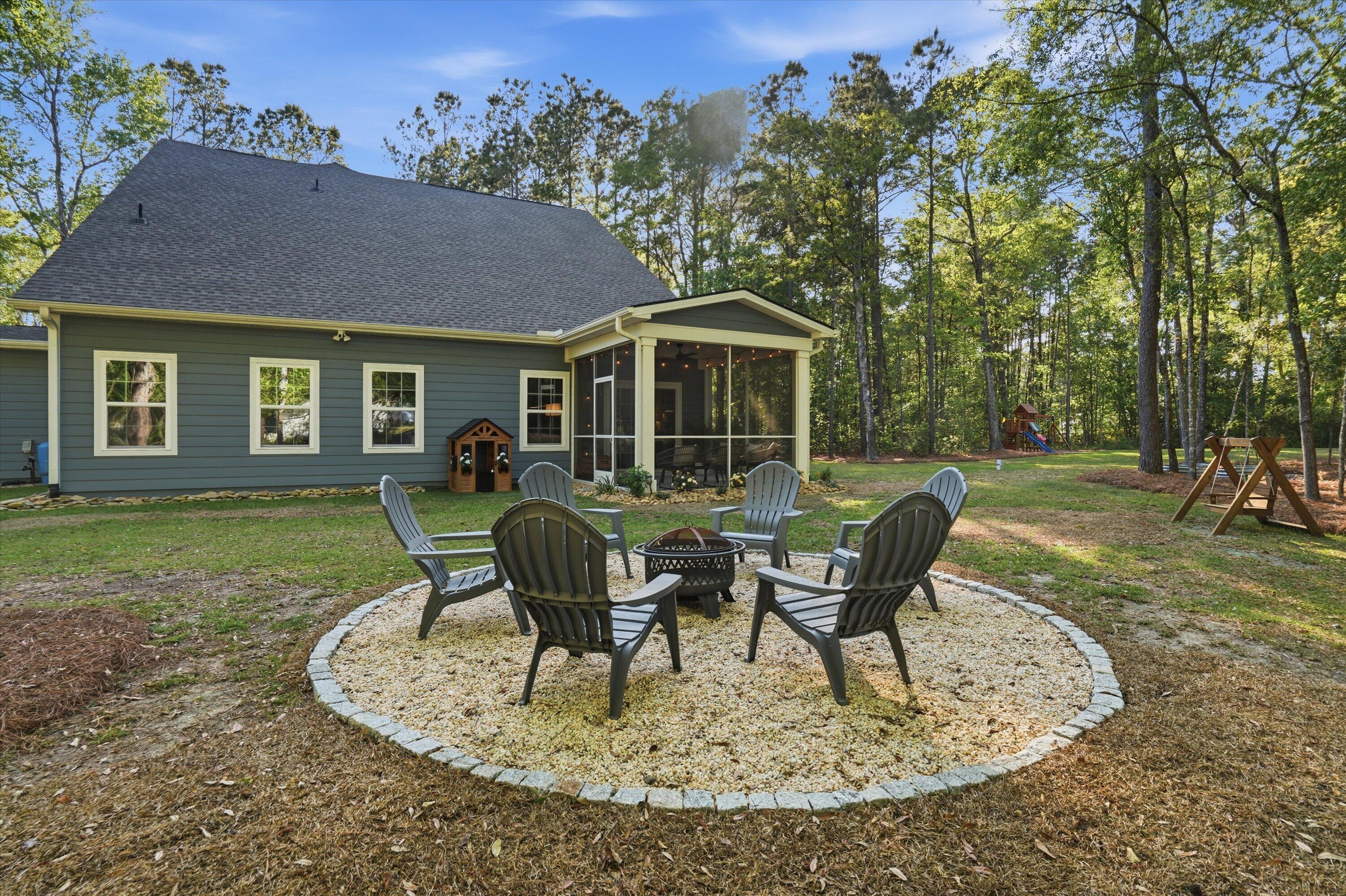 1024 Awendaw Lakes Boulevard Awendaw, SC 29429 - Photo 35 of 44 Backyard