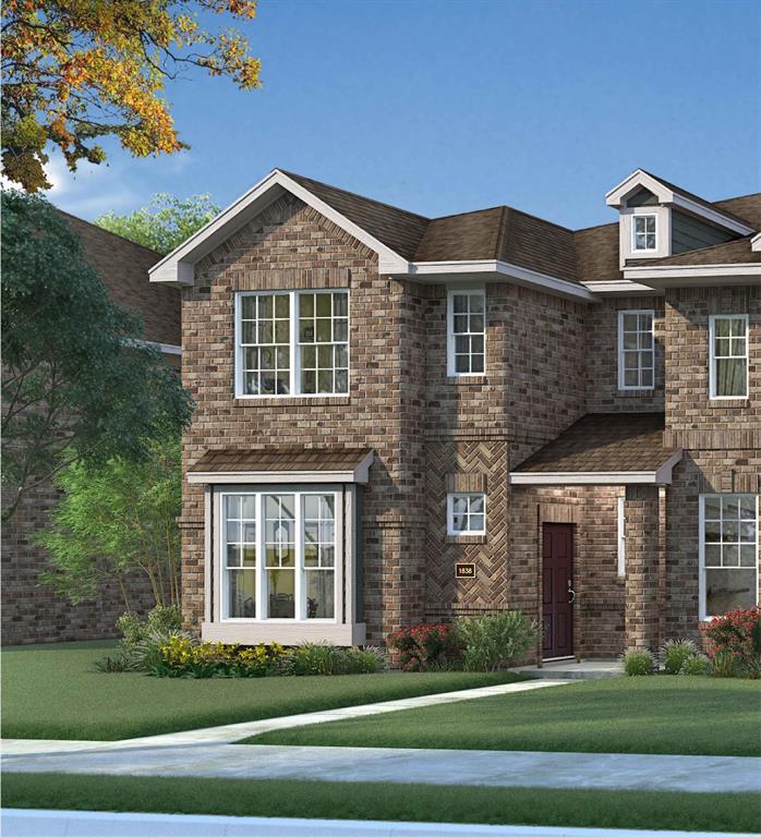 3520 Cricket Drive Denton, TX 76207 - Photo 1 of 1 a front view of a house with a yard