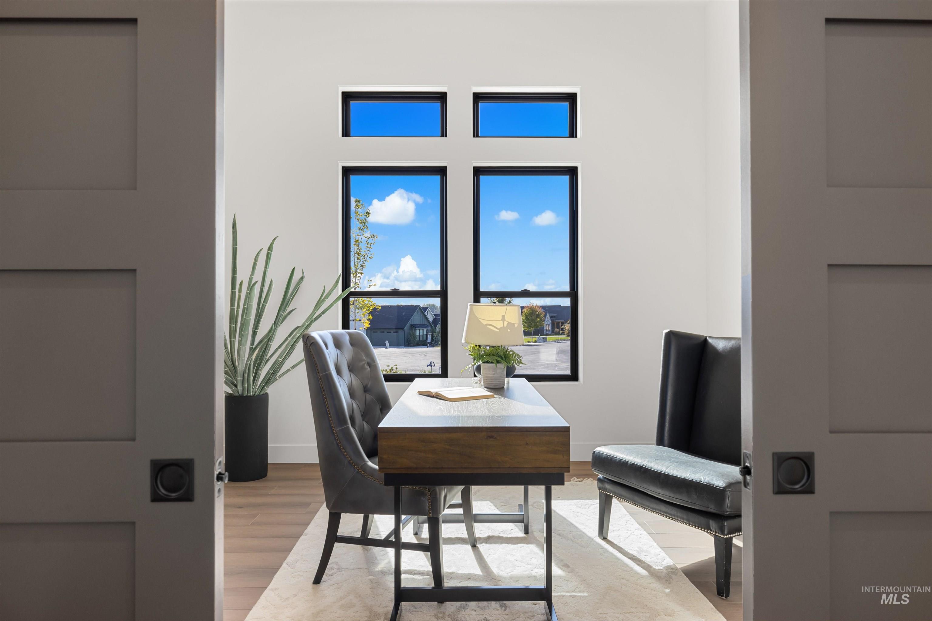 25403 Bur Oak Place Caldwell, ID 83607 - Photo 27 of 46 Office featuring light wood-type flooring and baseboards