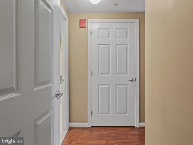 a view of front door