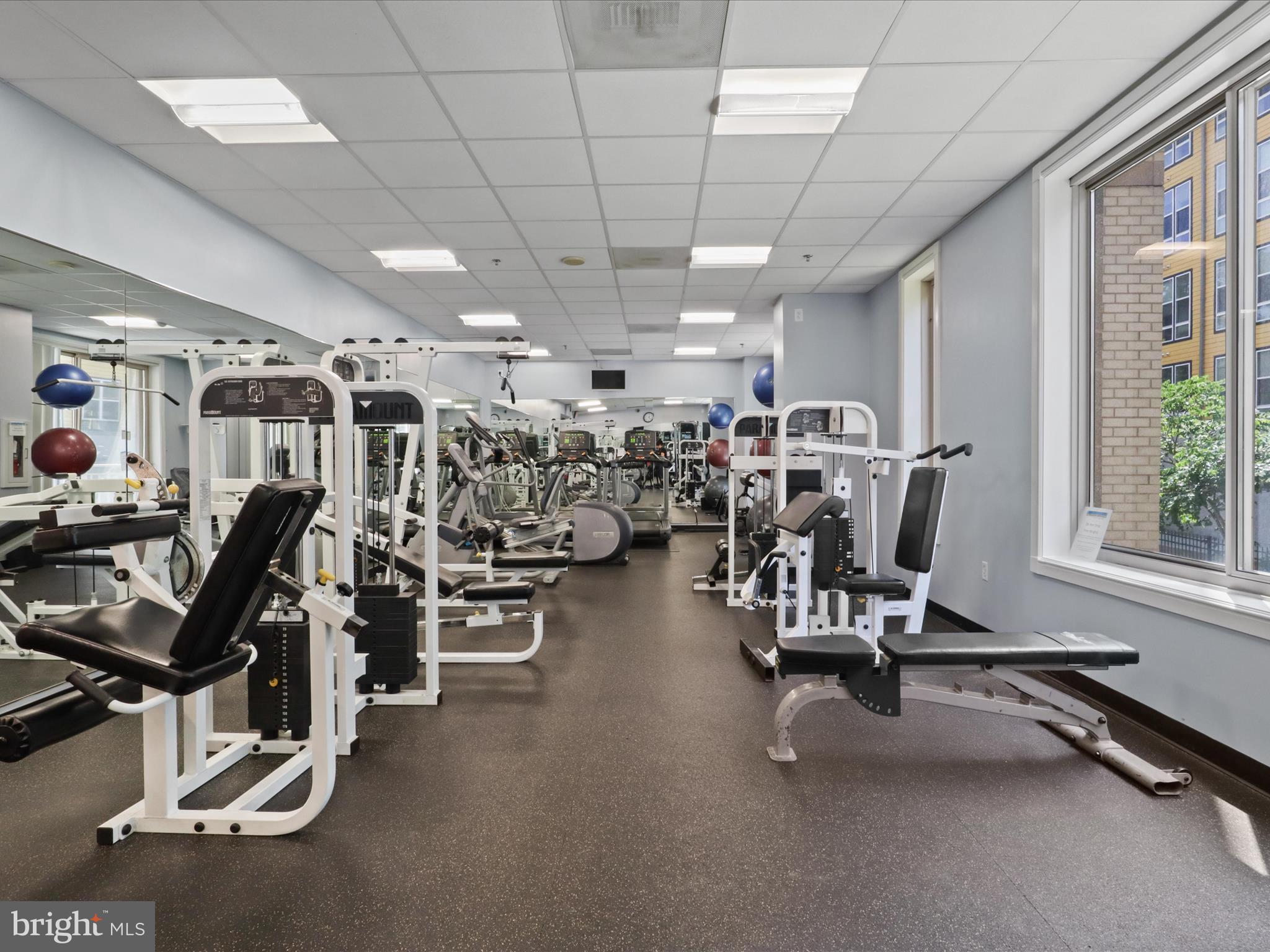 2726 Gallows Road, Unit 411 Vienna, VA 22180 - Photo 25 of 36 a view of a room with gym equipment