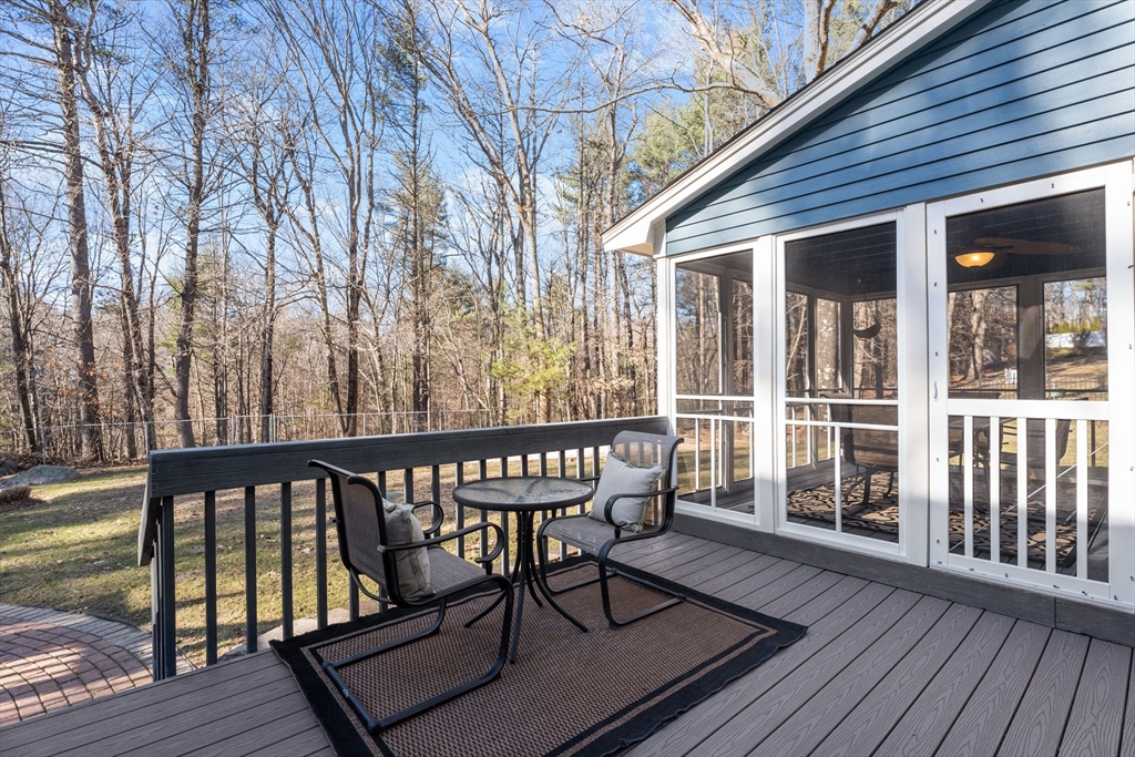 24 New Road Windham, NH 03087 - Photo 5 of 31 a view of a wooden chairs on deck