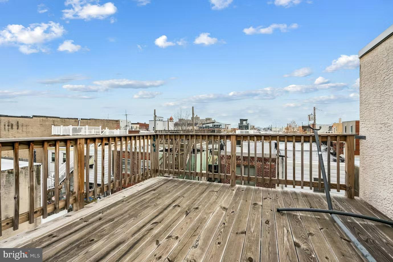 936 Tasker Street Philadelphia, PA 19148 - Photo 16 of 17 a view of balcony with wooden floor
