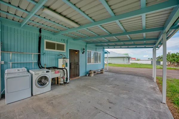 a view of a house with a garage