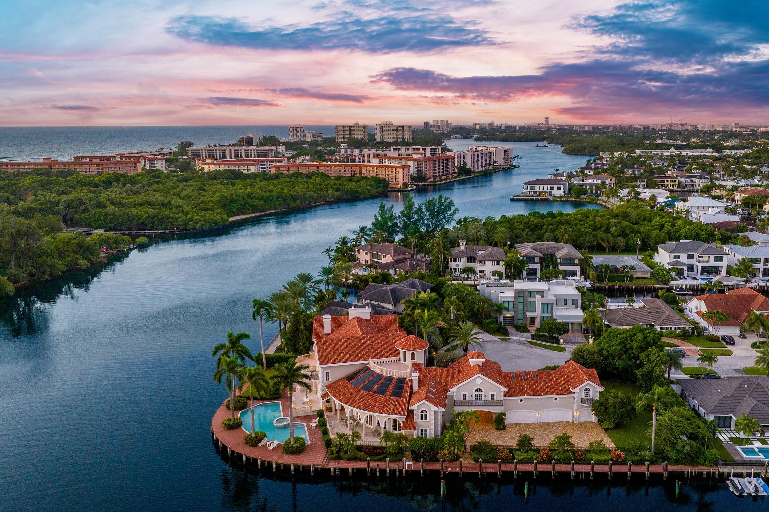 881 Northeast 33rd Street Boca Raton, FL 33431 - Photo 6 of 67 Sunrise Aerial 3