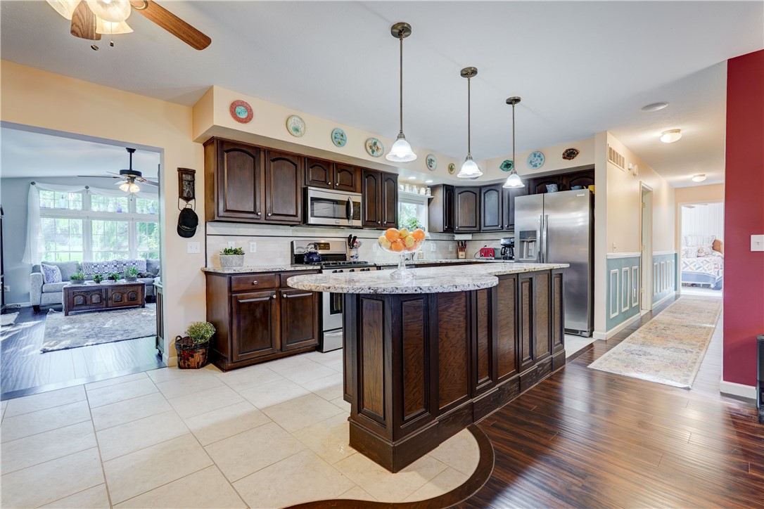 4446 Federal Road Livonia, NY 14487 - Photo 8 of 31 Modern Kitchen with Granite Countertops