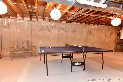 a view of a room with table and chair