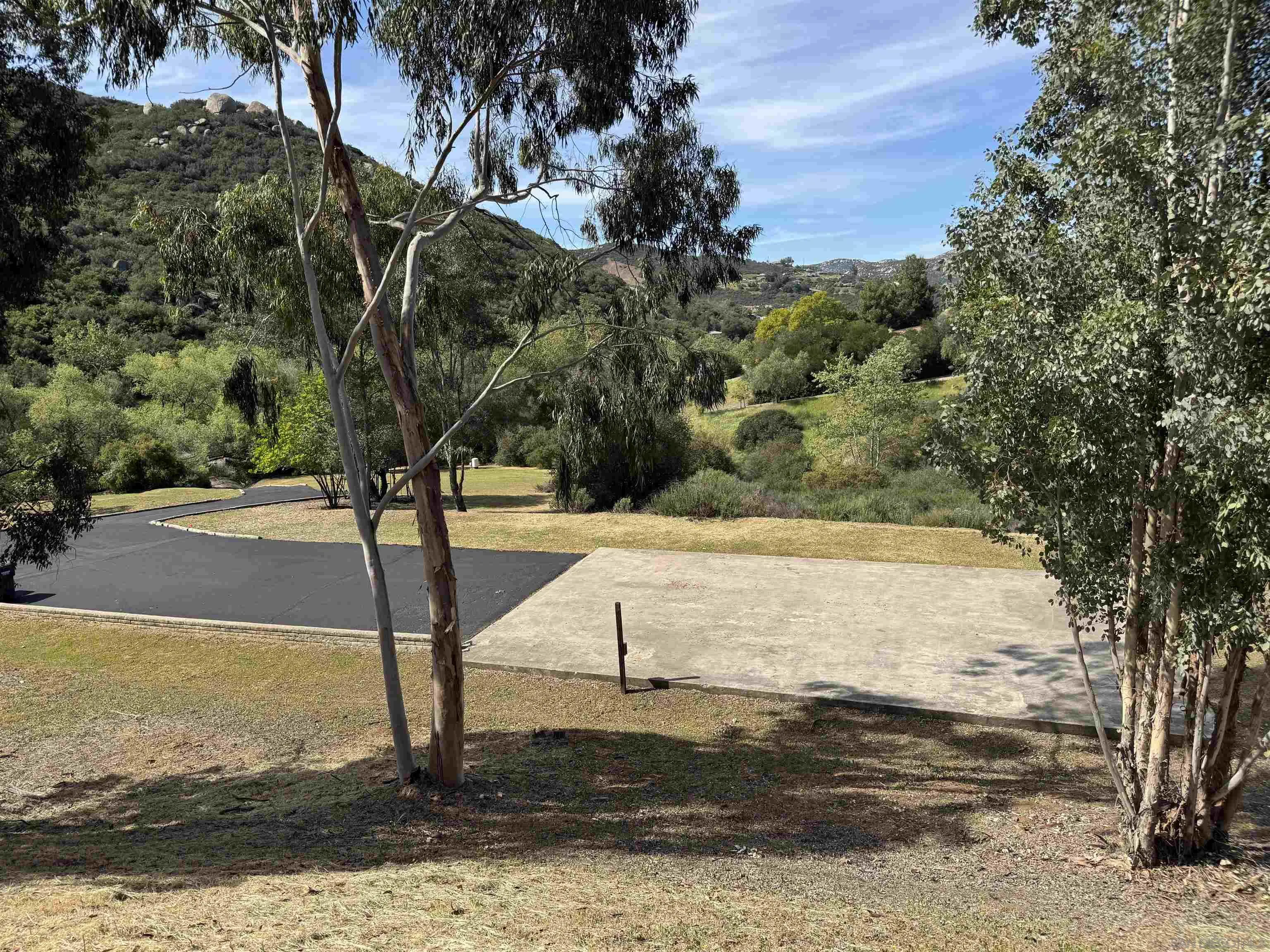 1394 Peutz Valley Road Alpine, CA 91901 - Photo 14 of 75 Concrete pad for RV or possibly another structure.