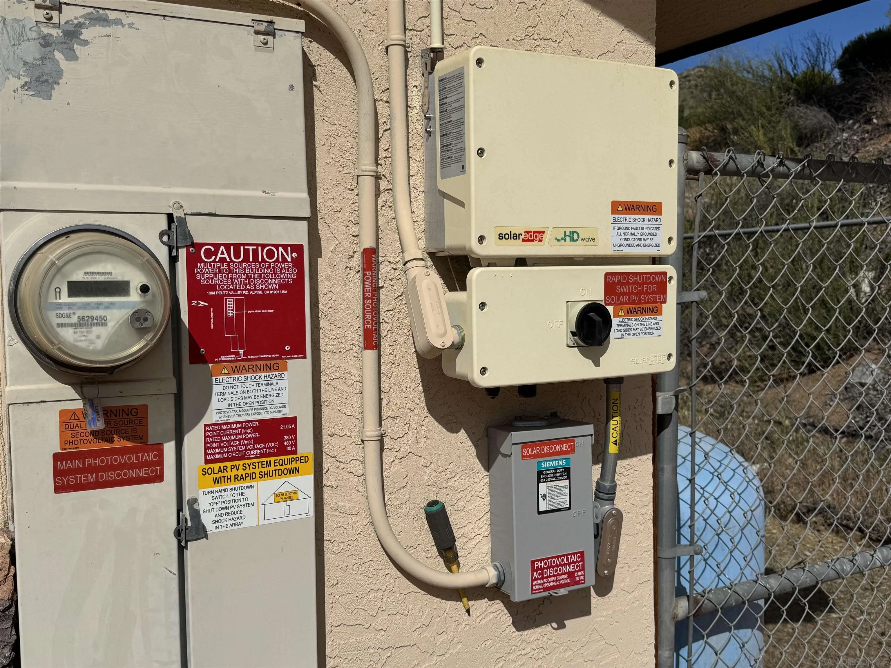 1394 Peutz Valley Road Alpine, CA 91901 - Photo 10 of 75 Solar equipment.
