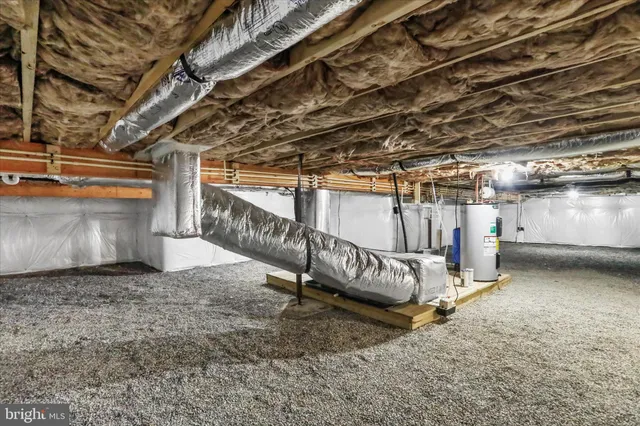 a view of under construction room and staircase