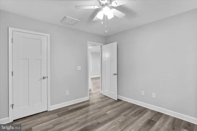 wooden floor in an empty room
