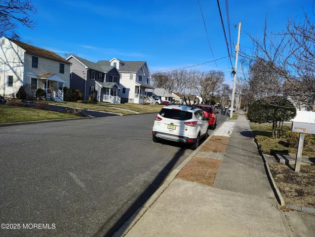 a view of street with cars