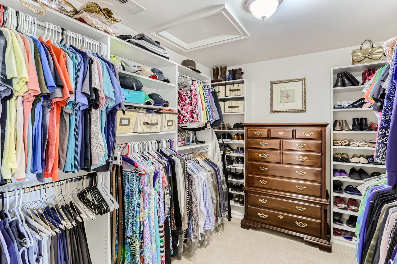 1239 Falcon Ridge Drive Elgin, IL 60124 - Photo 17 of 28 a view of walk in closet with clothes and shoes