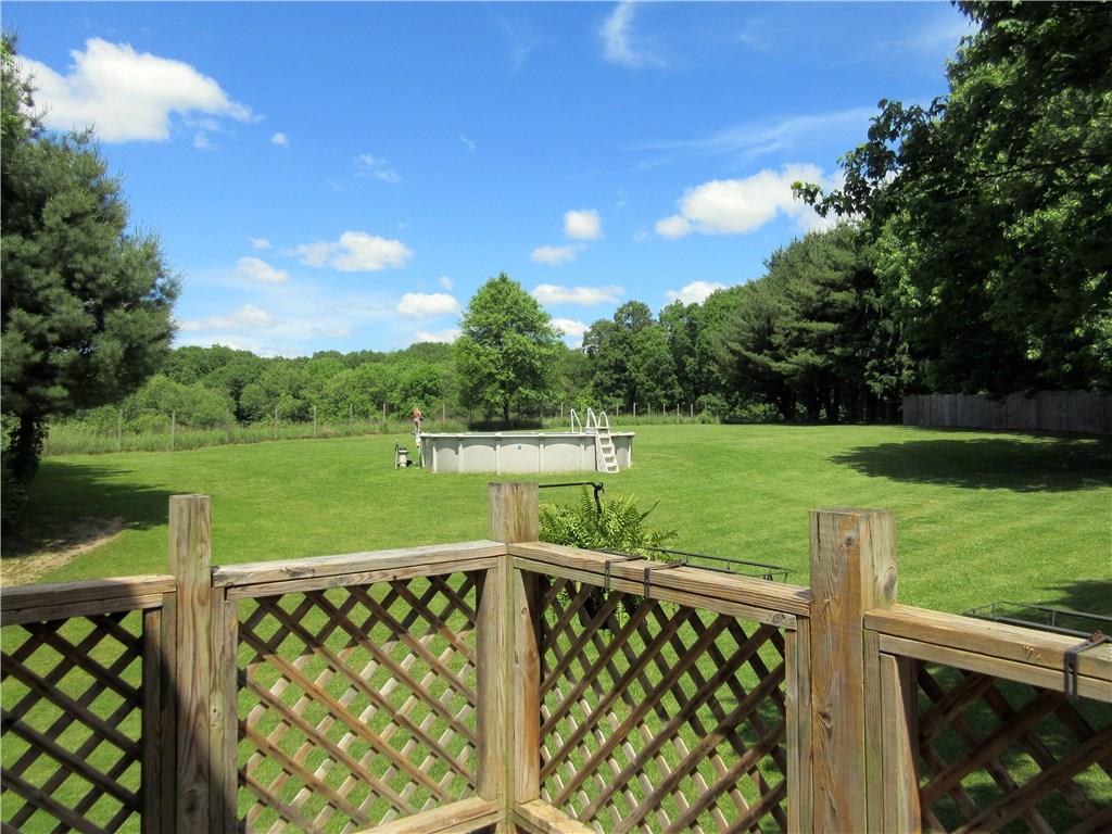 823 Sarver Road Sarver, PA 16055 - Photo 8 of 25 Enjoy these gorgeous views from the 20x8' deck off of the kitchen. The yard is fully fenced in!